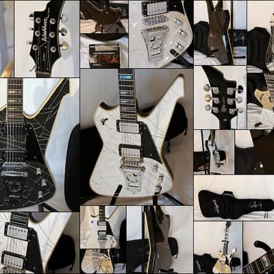 Washburn PS1800 Paul Stanley Cracked Mirror Unplayed | Reverb