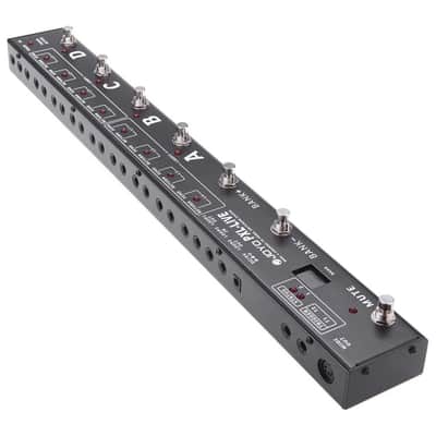 JOYO PXL-LIVE プログラマブルスイッチャー MIDI対応 Joyo PXL-Live Dual 4-Channel Pedal Switcher | Reverb