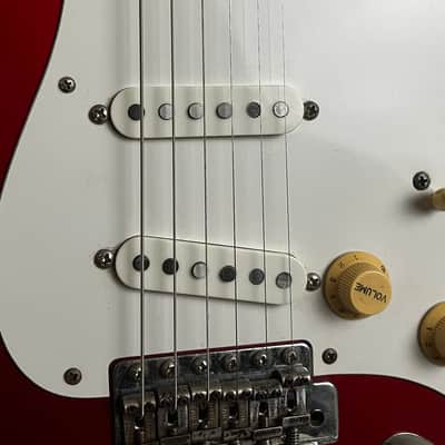 Tokai “Goldstar Sound” MIJ Stratocaster – Candy Apple Red – Early 1980s w/ Vintage Ibanez Hardcase image 5
