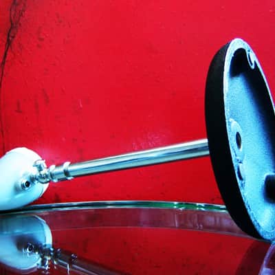 Vintage 1960's Kent M-20 crystal bullet microphone High Z Harp w Atlas stand Olson Lafayette Aiwa Philmore image 13