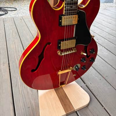 Gibson ES-345 Collector Grade 1970 Orange Label Cherry Red w/ Orig. Case image 3