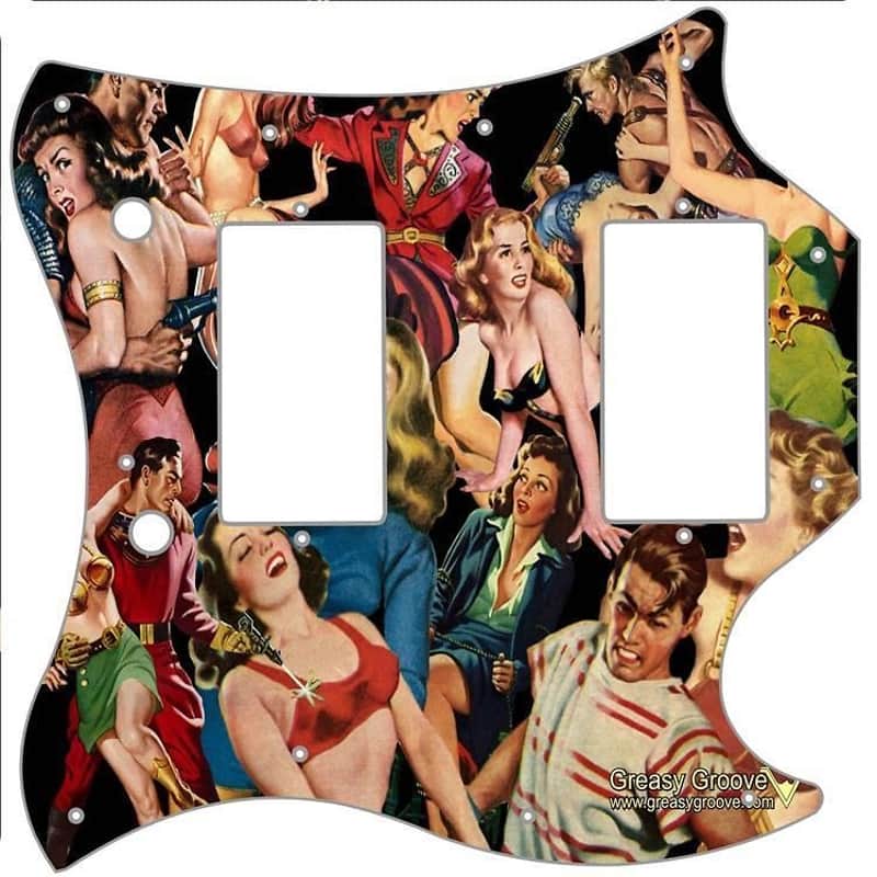 SG Standard Pickguard Custom Gibson Graphic Graphical Guitar Planet Terror image 1