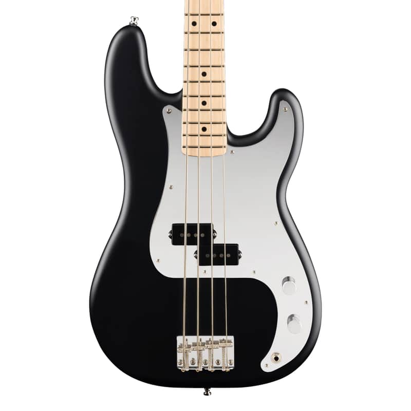 Fender Ltd. Ed. 50th Ann. Steve Harris Precision Bass - Satin Black w/Maple FB image 1