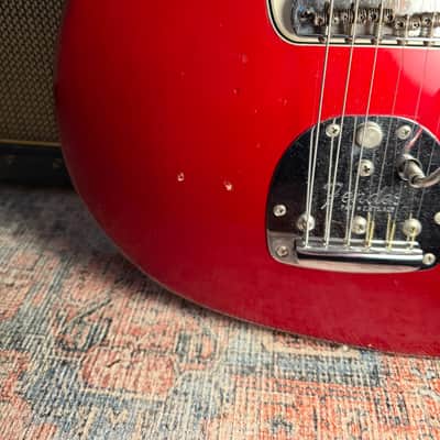 Fender Jaguar 1963 - Candy Apple Red with Matching Headstock [DEMO VIDEO] image 12
