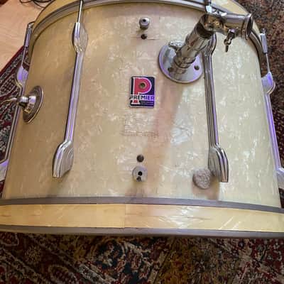 Premier 1960s Vintage Drum Kit - White Marine Pearl - 20 16 12 image 1
