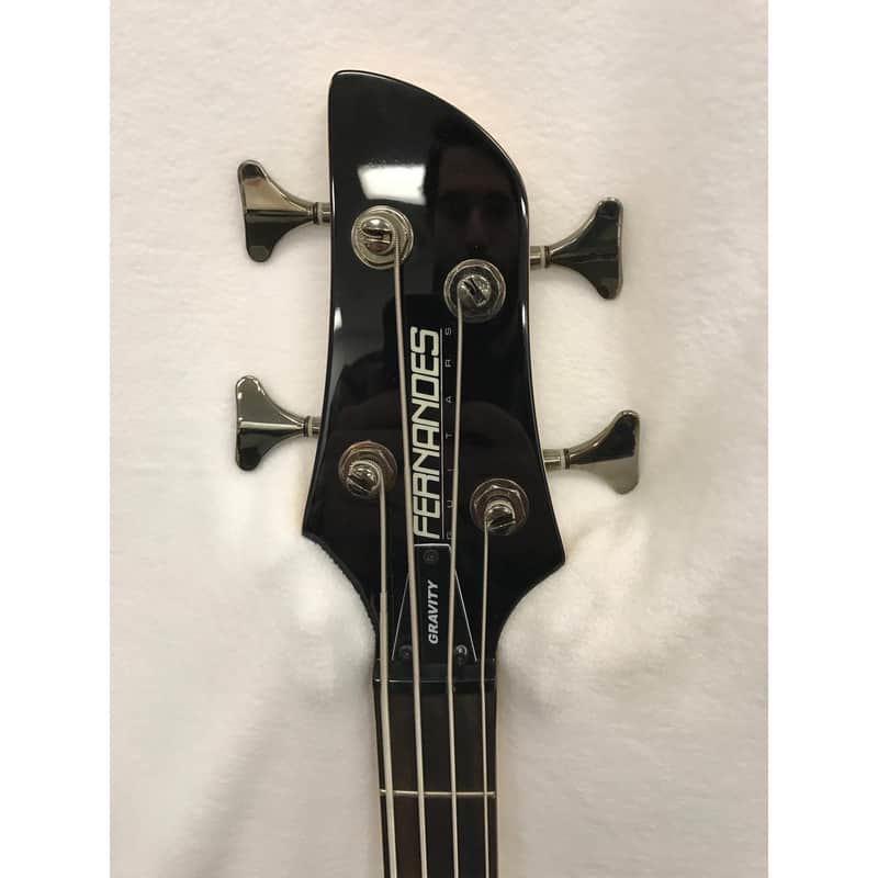 Fernandes Gravity 4X Electric Bass - Black | Reverb