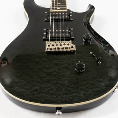 PRS SE Custom 24 Quilt Top 2021 - Charcoal image 2