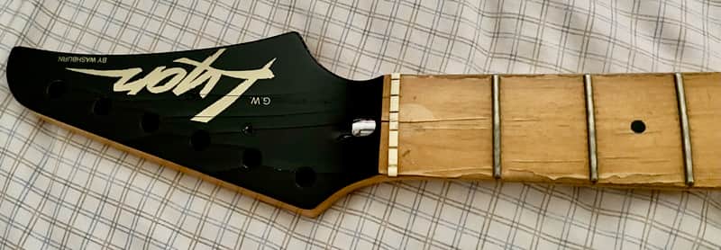 1993 Lyon by Washburn Maple Strat Neck "Repair" image 1