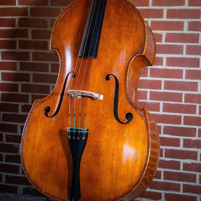 1976 E.M. Pöllmann 61 3/4 Upright Bass image 1