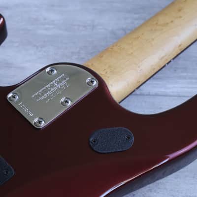 2009 Ernie Ball Music Man JP7 John Petrucci 7-String w/Piezo (Cabernet Pearl) image 12