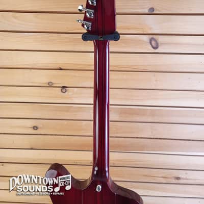 Epiphone IBG Firebird with Epiphone Premium Gig Bag - Wine Red, ProBucker FB720 Firebird Pickups, Grover Tuners image 5