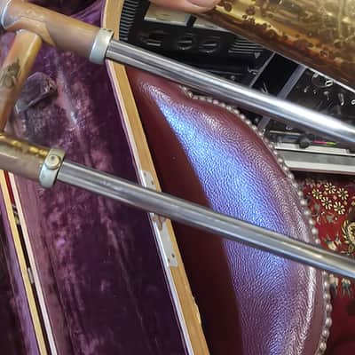 F.E. Olds Ambassador Los Angelos Model Trombone w Mouthpiece 1955 image 12