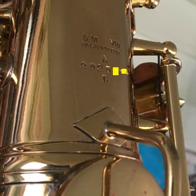 SUMMER DEAL CONN SAXOPHONE 6M VIII 1937 NAKED LADY ORIGNAL CASE , MOUTHPIECE , NEWER PADS , NICE SHAPE image 5