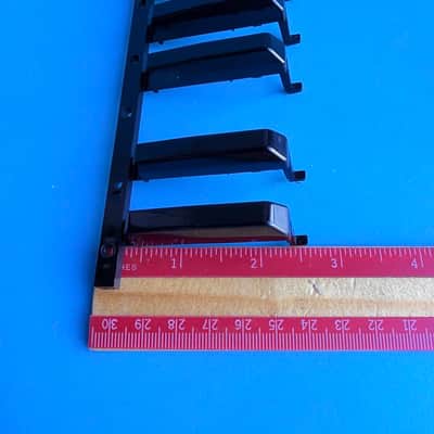 CASIO MT-240 Vintage Keyboard Replacement Part: Left Black Keys [2 Octaves] image 7