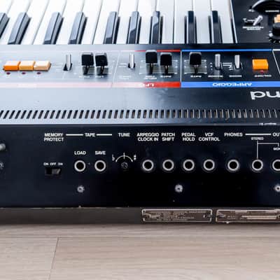 1983 Roland Juno-60 Vintage Analog Synthesizer Keyboard w/ Case, Serviced image 12