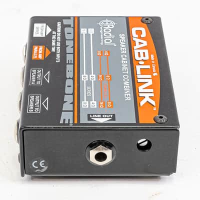 Radial CabLink Speaker Cabinet Merger Passive Amp Splitter 2 Cabinets image 4