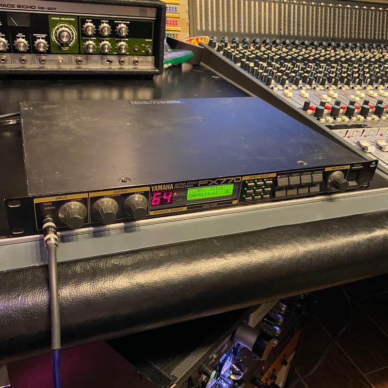 Yamaha FX770 90s guitar multi effects processor made in Japan amp