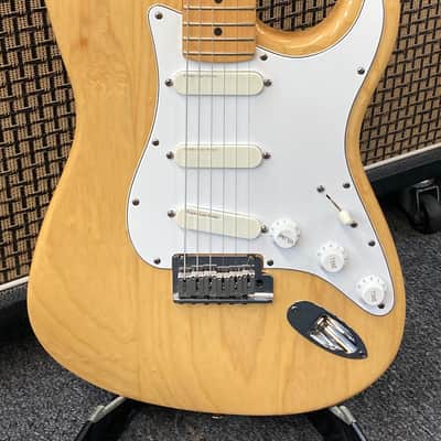 1995 Fender Strat Plus Deluxe with Maple Fretboard - Natural image 1
