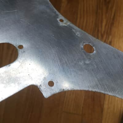 Vintage 1959 Pre-CBS Fender Musicmaster Pickguard Metal Shield Duo Sonic Rare image 2