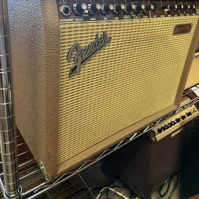 Fender Acoustasonic 30 DSP 2-Channel 30-Watt 1x8" Acoustic Guitar Amp with Onboard Effects 2004 - 2011 - Brown image 2