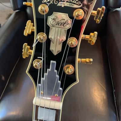 D'Angelico Excel EX-SS Semi-Hollow with Stop-Bar Tailpiece, 2016 Iced Tea Burst image 8