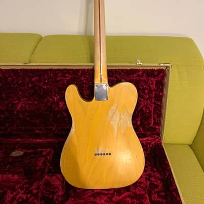 Fender telecaster USA custom shop 2014 - 52 HEAVY RELIC HS MN BLONDE image 8