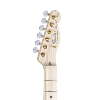 Fender AS James Burton Tele MN Red Paisley Flames - Electric Guitar image 4