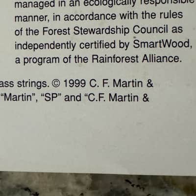 Martin Special Limited Edition Brochure Catalog 1999 CEO-3 SWD D-40DM Roger McQuinn Don McLean D-28GE Stephen Stills D-45 EMP-2 Steve Howe SWC Sting N-20WNB Willie Nelson Mini image 9