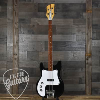 Pre-Owned 1977 Rickenbacker 3001 Left-Handed 4 String Bass - JetGlo with Hard Shell Case image 2