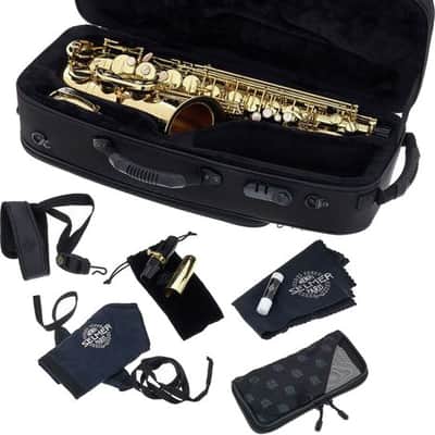 Selmer Super Action 80 Series II Alto Sax - gold lacquer engraved image 4