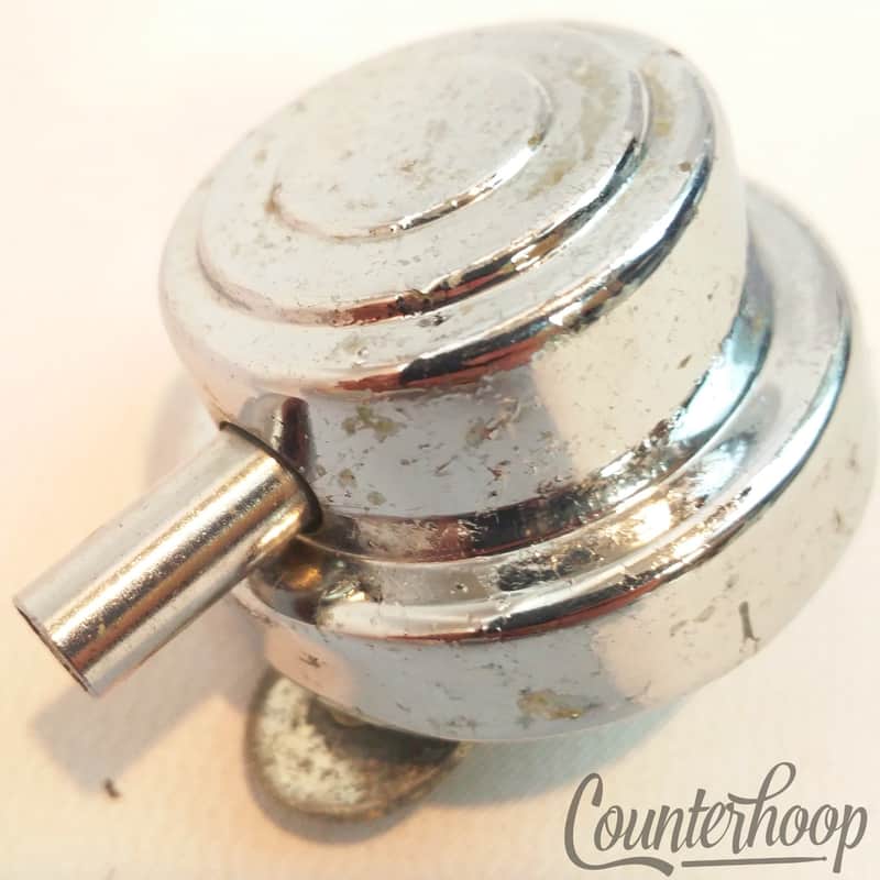*Camco 60s Oaklawn Bass/Tom/Snare Drum Turret Lug Chrome Vintage DW USA Chanute* - Good / 6.95/24.95 image 1
