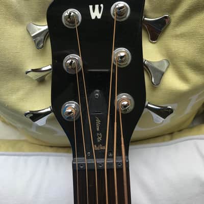 Left Handed Warwick 6 String Fretless Alien Bass in Excellent image 5