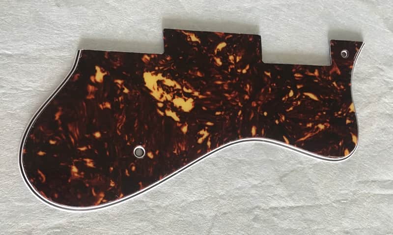 New Fits Epiphone Dot Style Guitar pickguard,4 Ply Brown Tortoise image 1