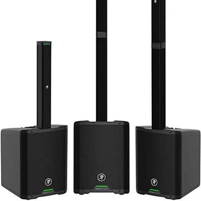 Mackie SRM-Flex 1300 Watt Line Array DJ Speaker PA System w/Sub+M50X Headphones image 2