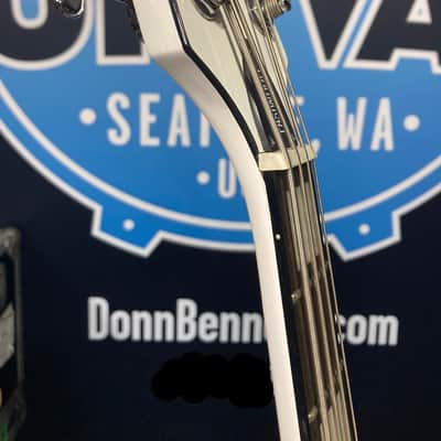 Eastwood Tom Hamilton's Aerosmith, Airline Map DLX  White "Dressing Room Bass" (#23) 2000s - White image 15