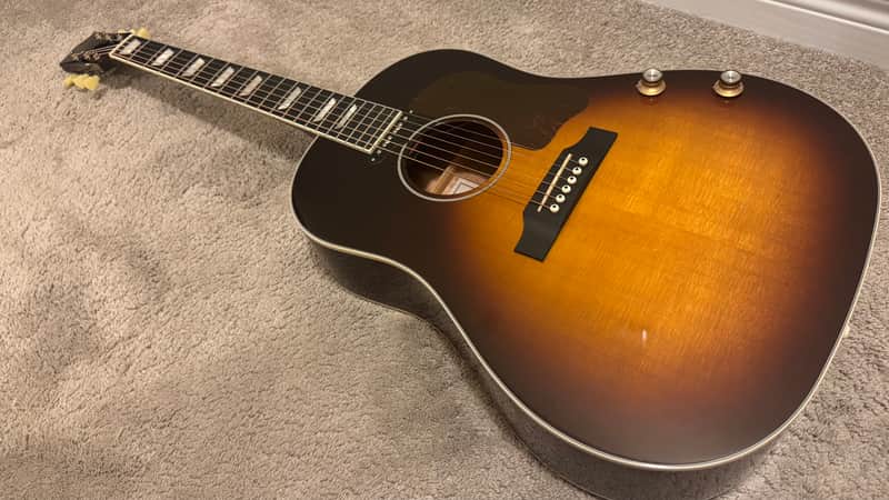 Sigma JM-SG160E+ Beatles Style P90 Electric Acoustic image 1