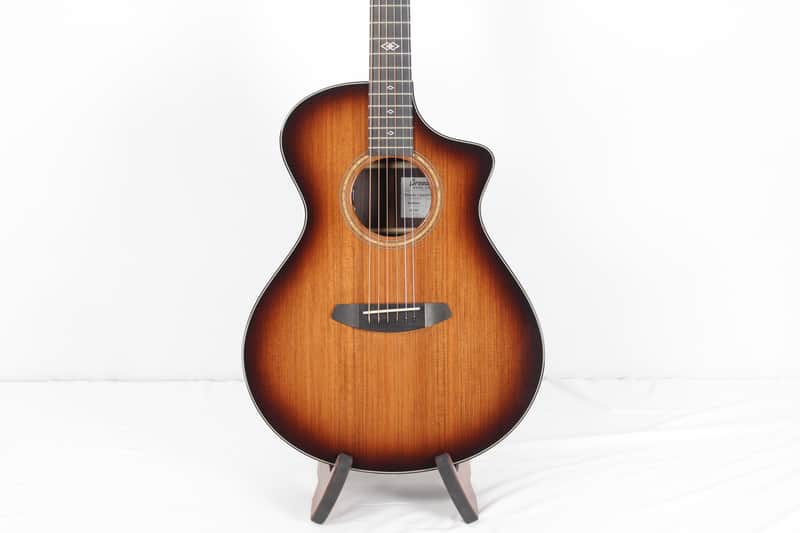 Breedlove Premier Concert CE Edgeburst, Redwood/EI Rosewood image 1