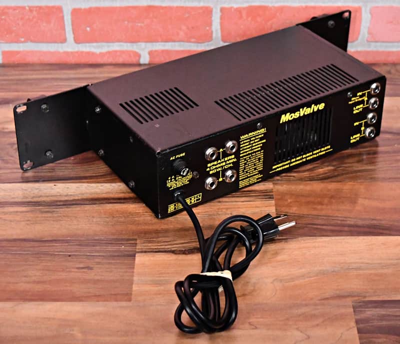 Tube Works MosValve MV 962 Rack Mounted Stereo Power Amp | Reverb