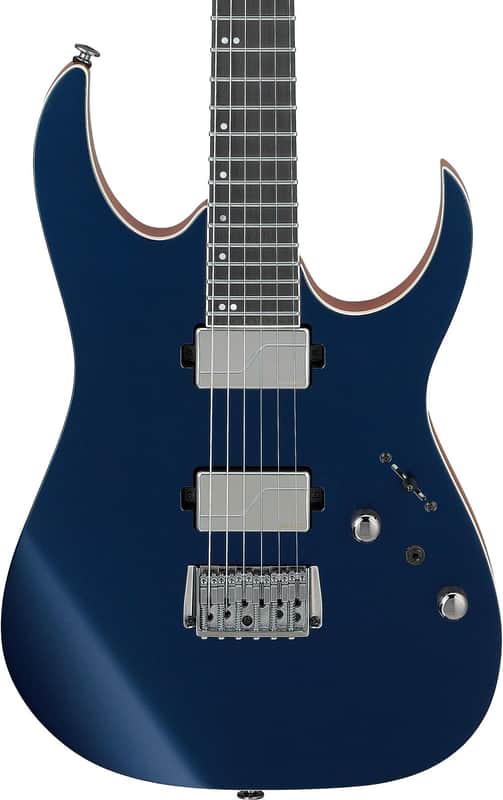 Ibanez Prestige RG5121R Electric Guitar - Dark Tide Blue Flat