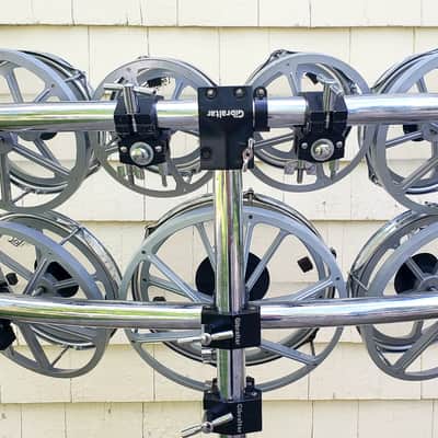 Wall of Roto-Toms custom built for Floyd Tribute Band image 2