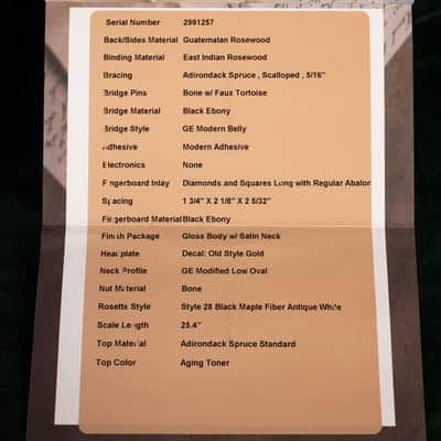 Martin Custom Shop “D” Adirondack Spruce/Guatemalan Rosewood (257) image 10