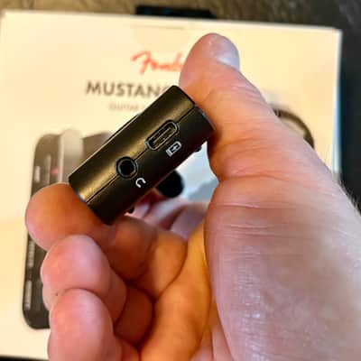 Fender Mustang Micro Guitar Headphone Amp 2021 - Present - Black image 7