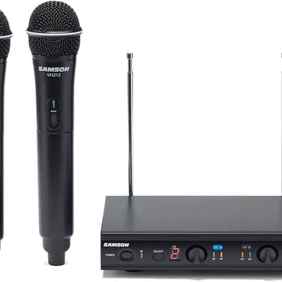 Samson Stage 212 Dual Wireless Handheld Microphone System image 1
