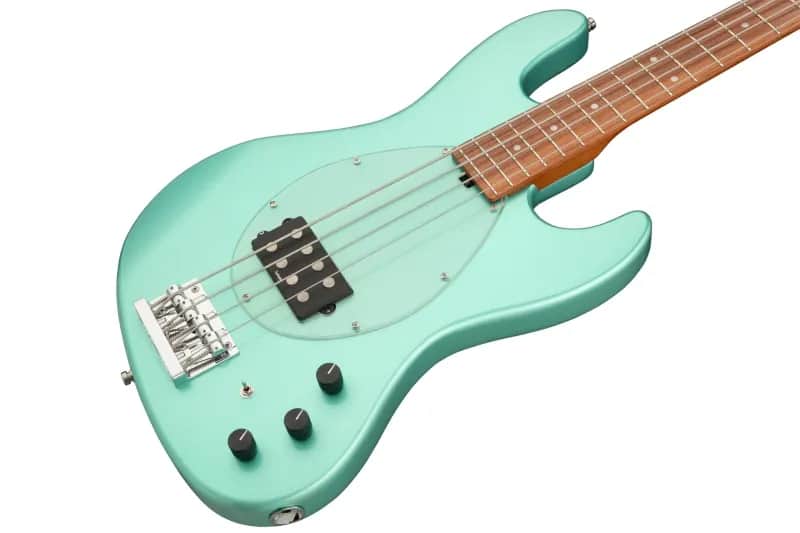 Sadowsky MetroExpress 21-Fret Vintage M Bass, Morado Fingerboard, 4-String - Solid Sage Green Metallic High Polish image 1