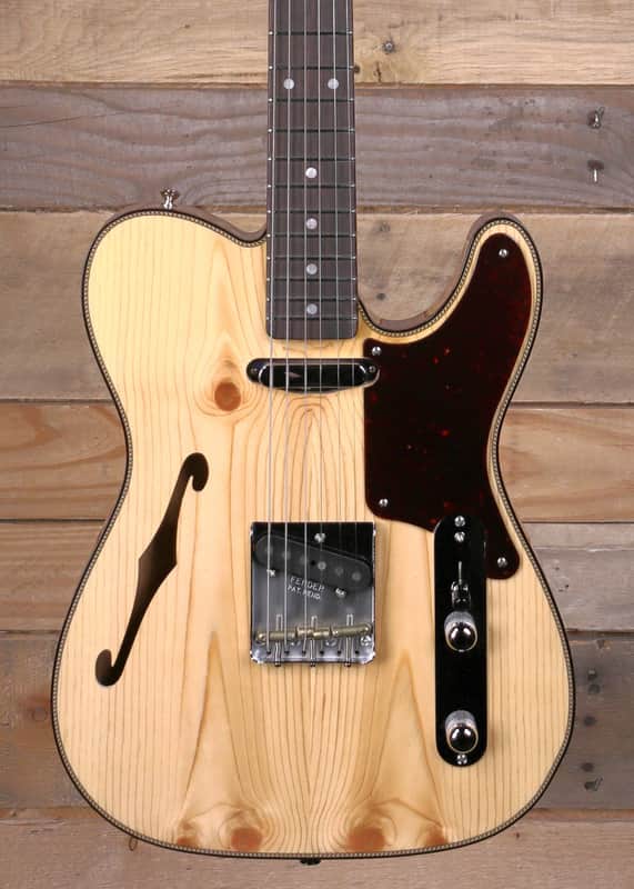 Fender Custom Shop Knotty Pine Telecaster Thinline | Reverb