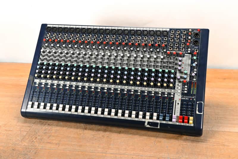 Soundcraft MFXi 20/2 20-Channel Analog Mixer with Effects CG01TRV image 1
