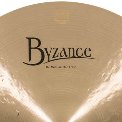 Meinl Byzance Traditional Medium Thin Crash Cymbal 16 image 4