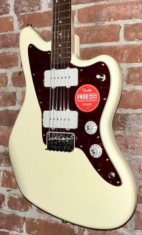 New Squier Paranormal Jazzmaster XII - Olympic White, Awesome 12 String Guitar, Ships ULTRA Fast! image 1
