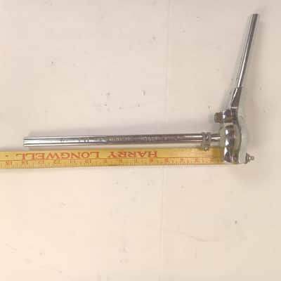 Slingerland Set-O-Matic Single-Tom Drum Arm Post Mount Vintage 70s Chrome Sound image 4