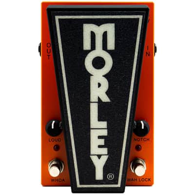 Morley 20/20 Wah Lock Pedal + 2x Gator Patch Cable 3 Pack image 2